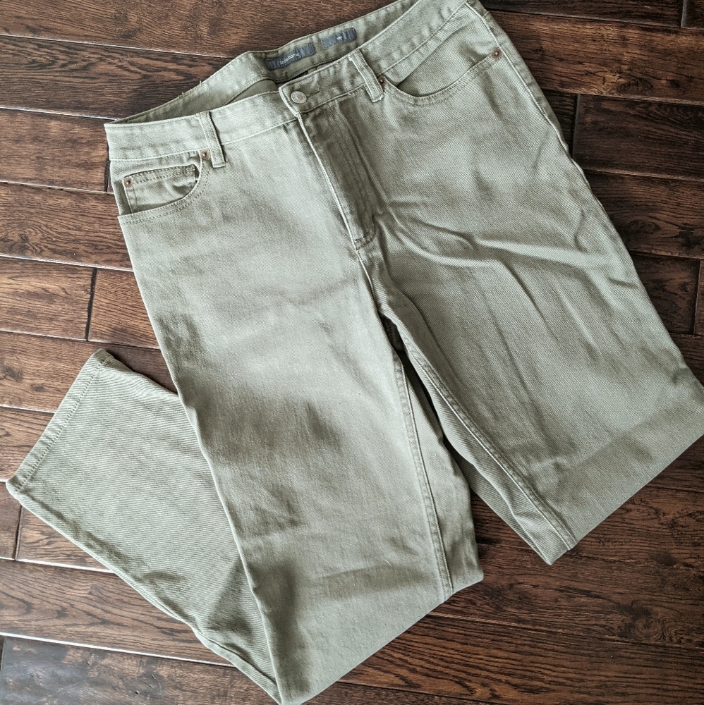 Liz Claiborne Slim Fit Denim walnut